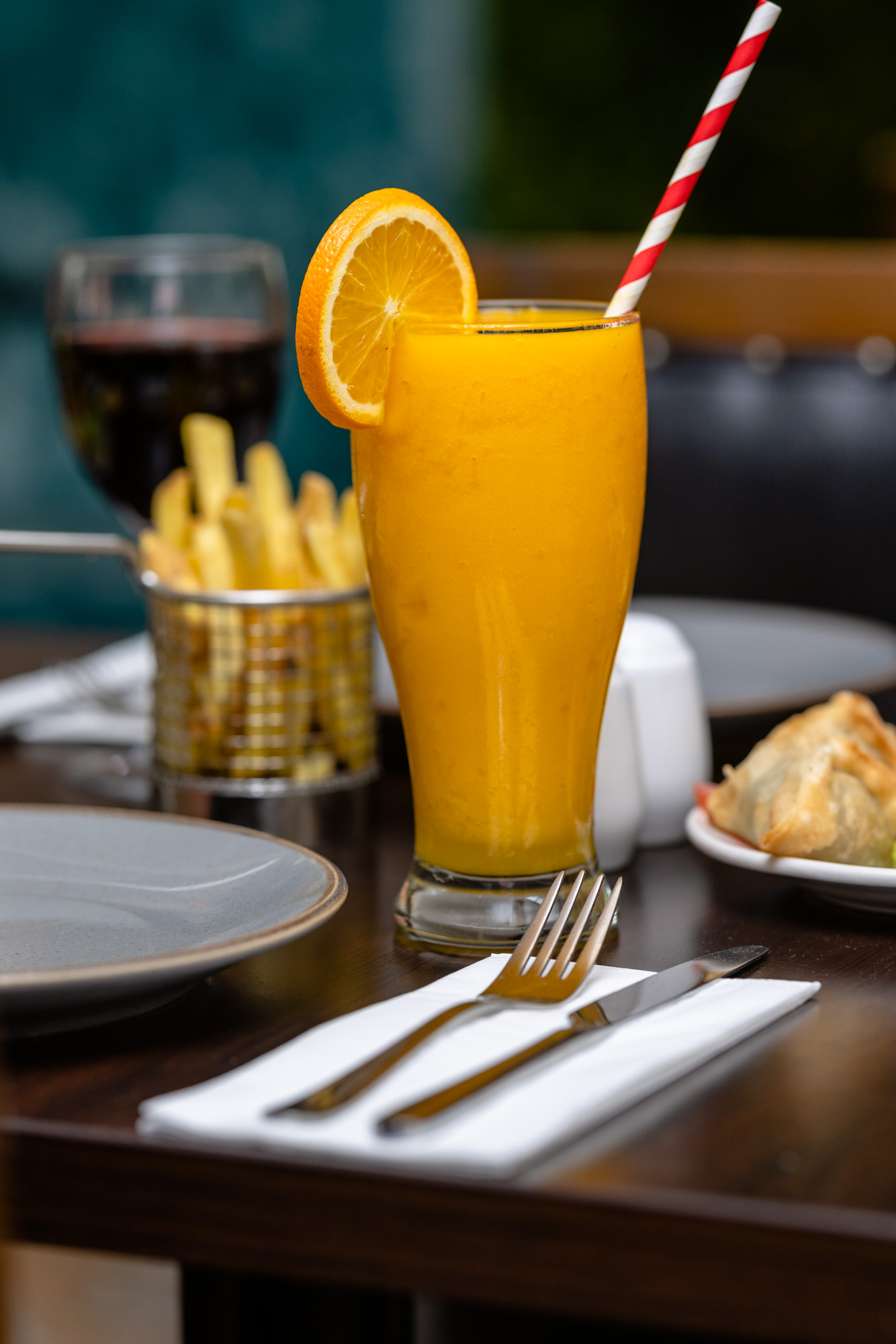 ORANGE - Fresh Juice ( Ginger optional )