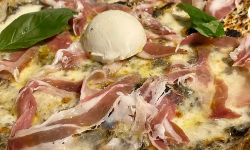Burratella pizza