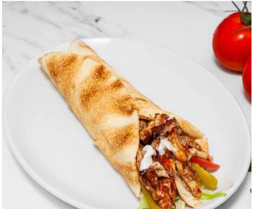 chicken shawarma sandwich